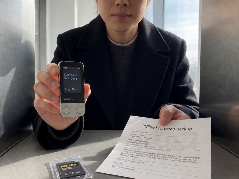 recuperação de senha do ColdCARD