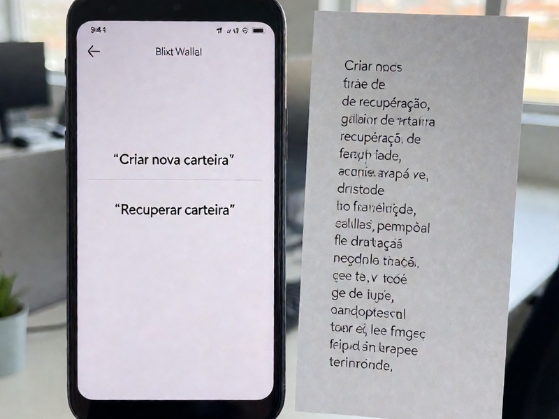 Tutorial Prático de Simulação de Recuperação da Carteira Blixt: Passo a Passo Completo