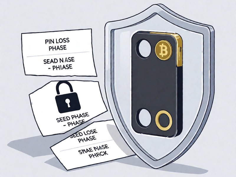 resetar PIN carteira física Dogecoin sem perder fundos