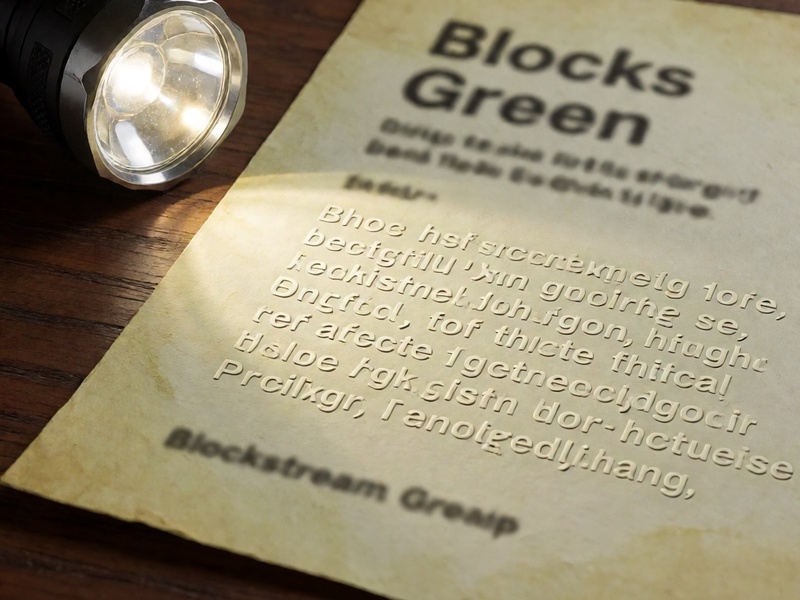 Guia Completo: Como Identificar e Recuperar Backup Físico do Blockstream Green com Escritura Borrada