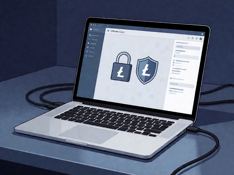 Recuperação segura do Litecoin Core: configuração para evitar escutas de hackers
