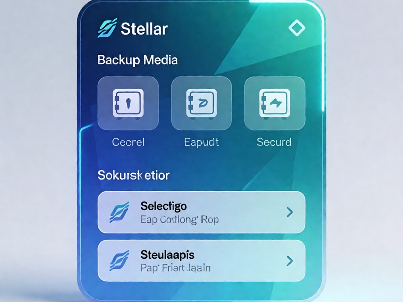 Guia de Restauração de Carteira Stellar: Como Escolher a Mídia de Backup Ideal