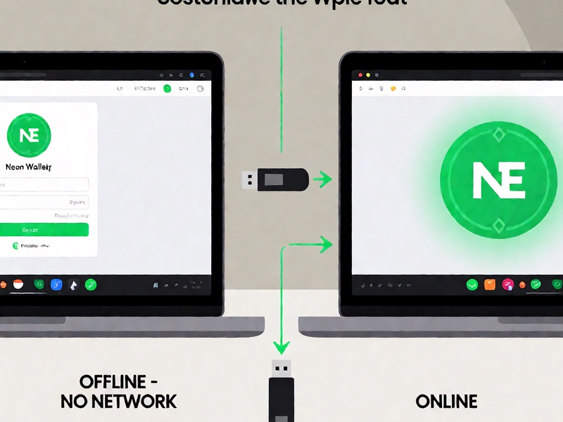 Neon Wallet operação offline